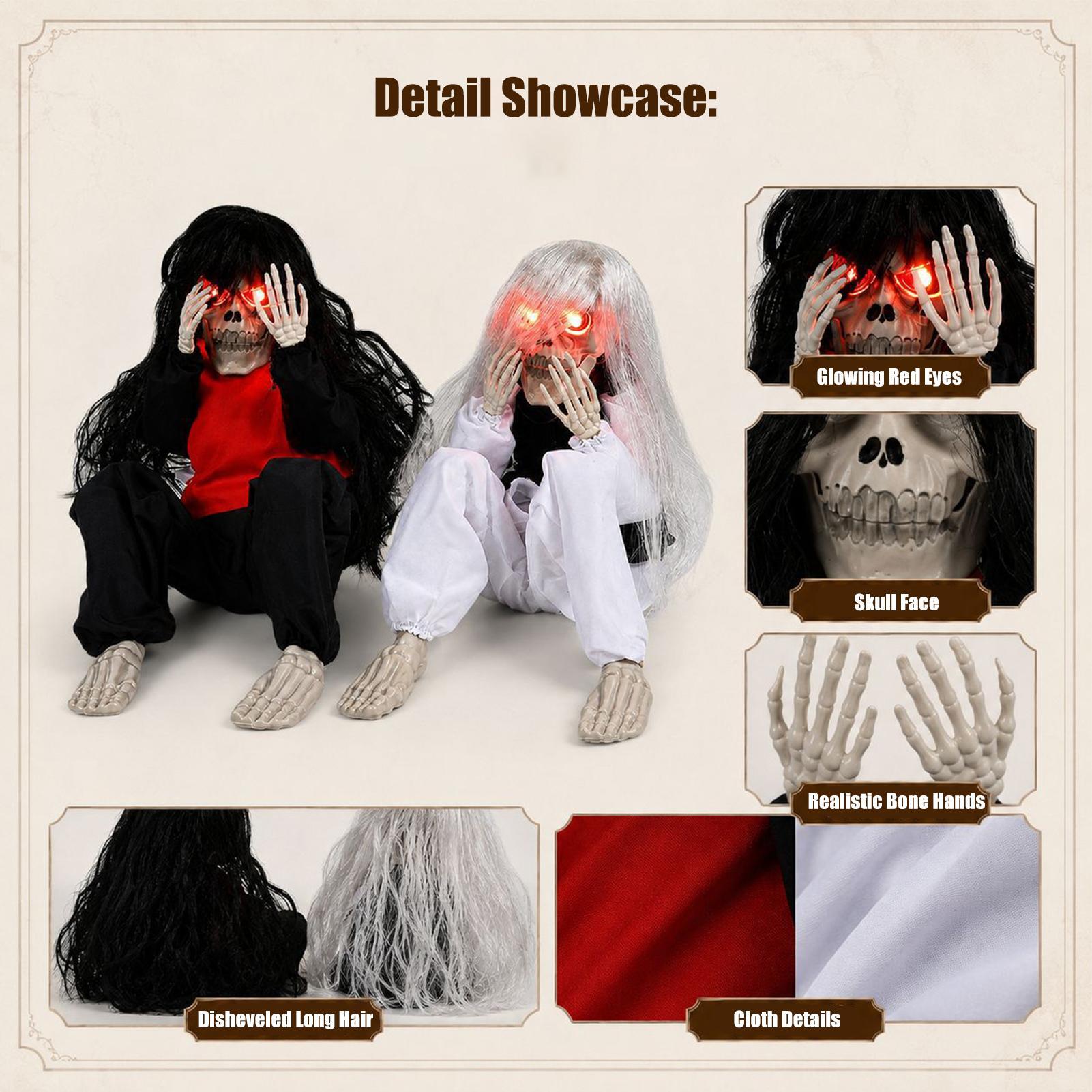 Decoraciones de Esqueletos de  - Halloween Skeleton Decoration reseña y precio