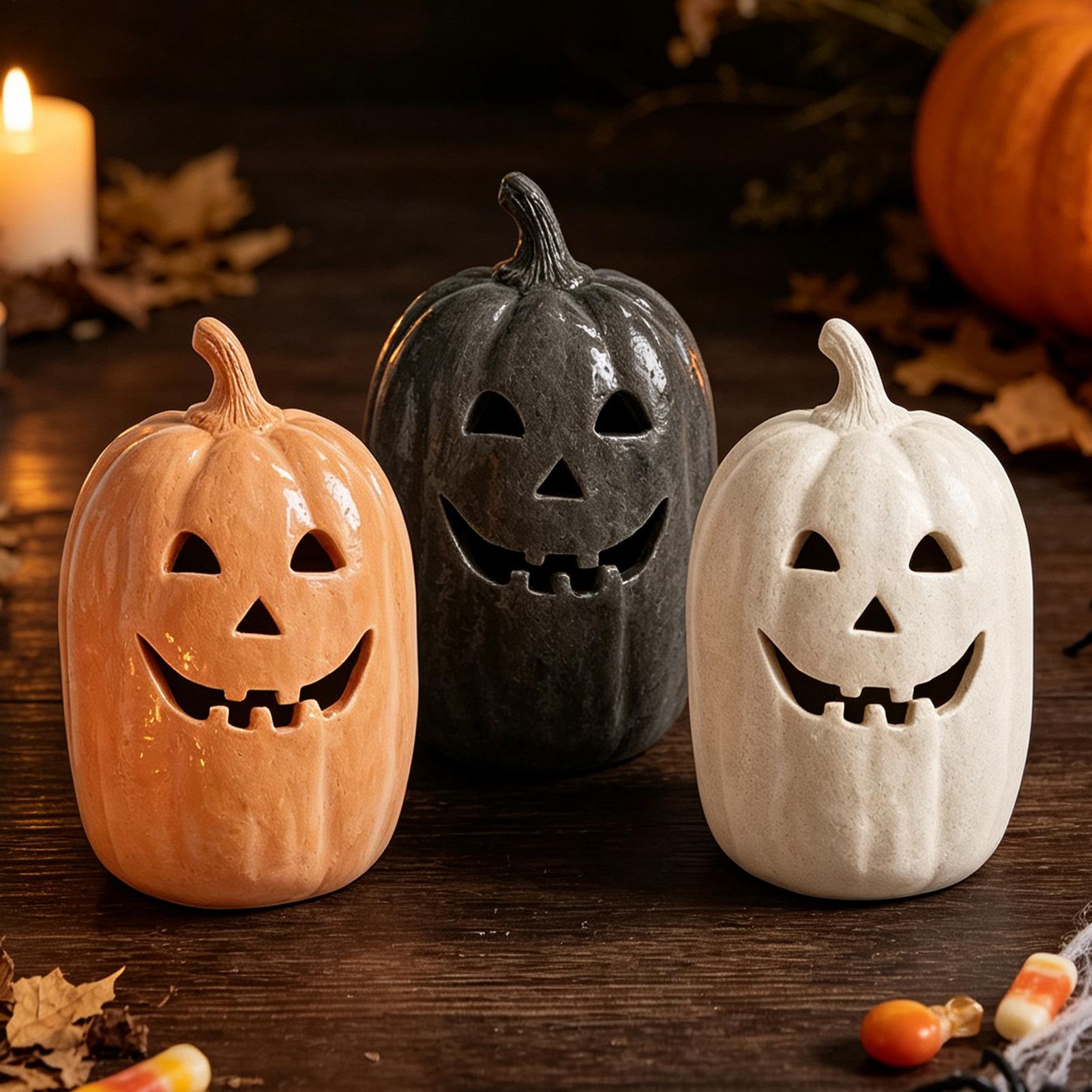 Calabazas de Halloween, Manual - Pumpkin Lantern Halloween reseña y precio
