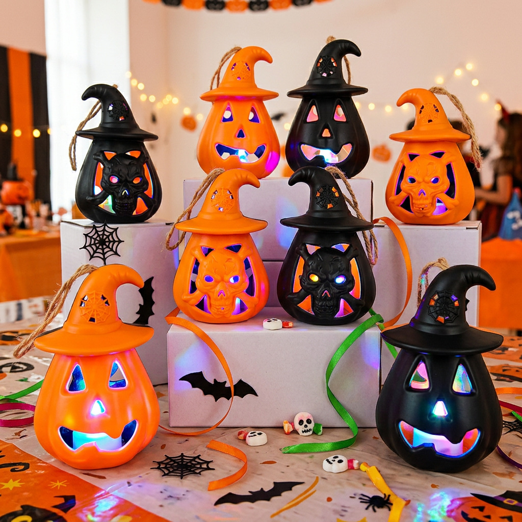 Adorno de Halloween: Linterna  - Pumpkin Lantern Halloween reseña y precio