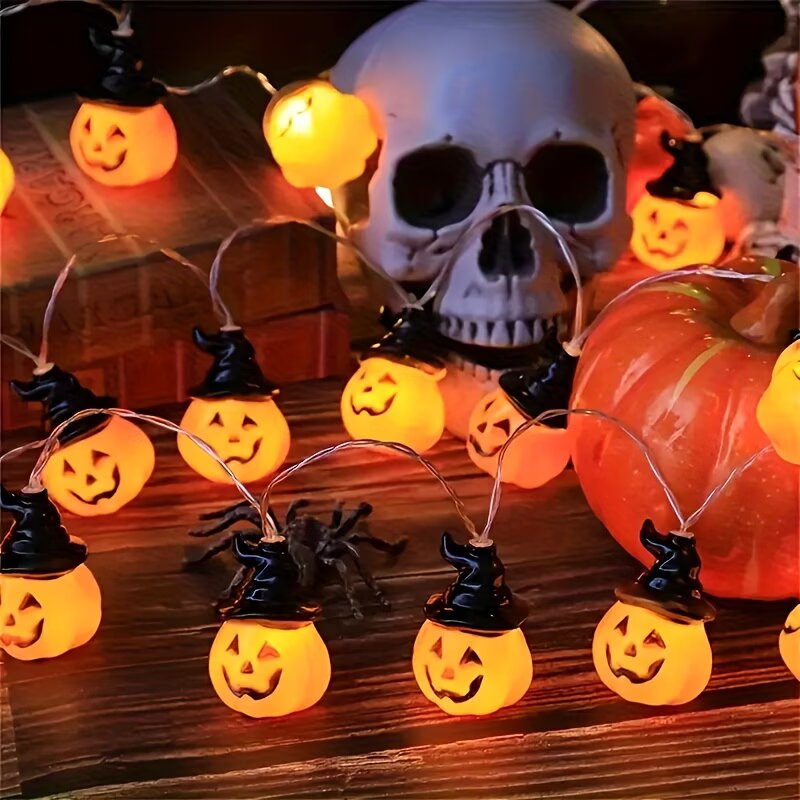 Guirnalda de luces LED con for - Halloween Led String Lights Orange reseña y precio