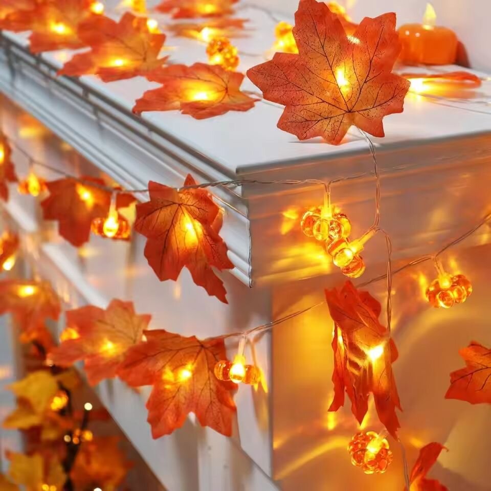 Guirnalda de Luces LED de 59in - Halloween Led String Lights Orange reseña y precio