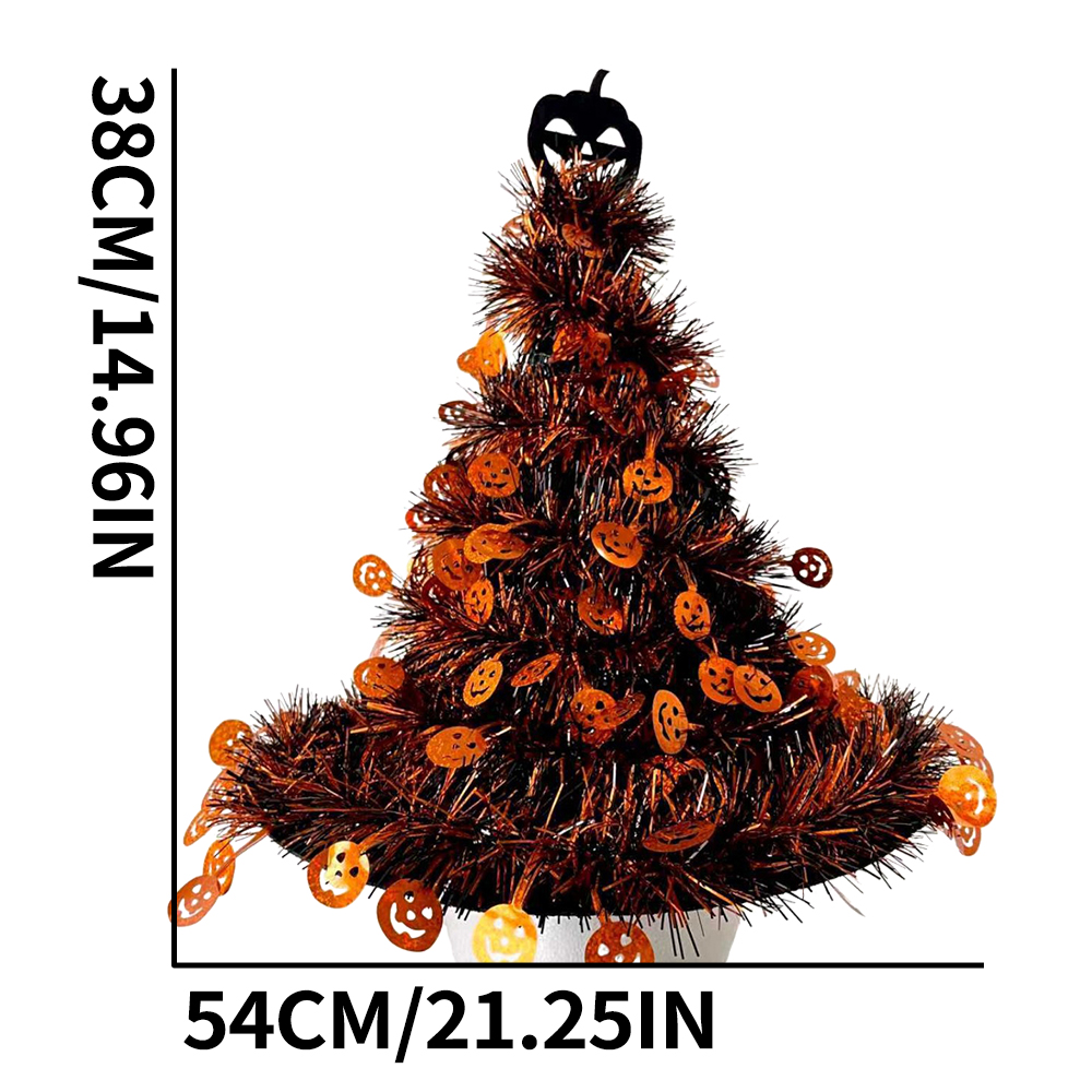 Sombrero de Bruja de Calabaza  - Pumpkin Lantern Halloween reseña y precio