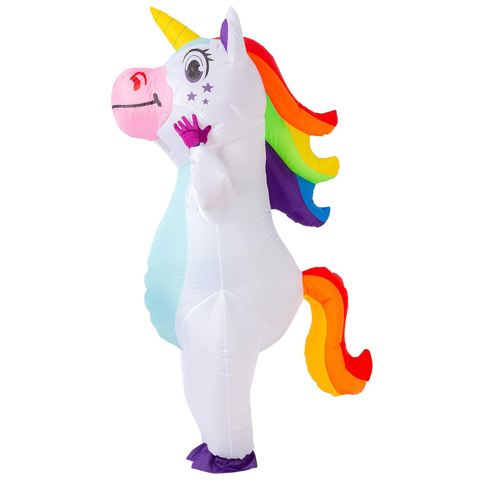 Disfraz Inflable de Unicornio  - Halloween Costume Adult reseña y precio