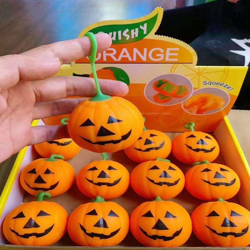 Bola Antiestrés de Calabaza de - Pumpkin Lantern Halloween reseña y precio