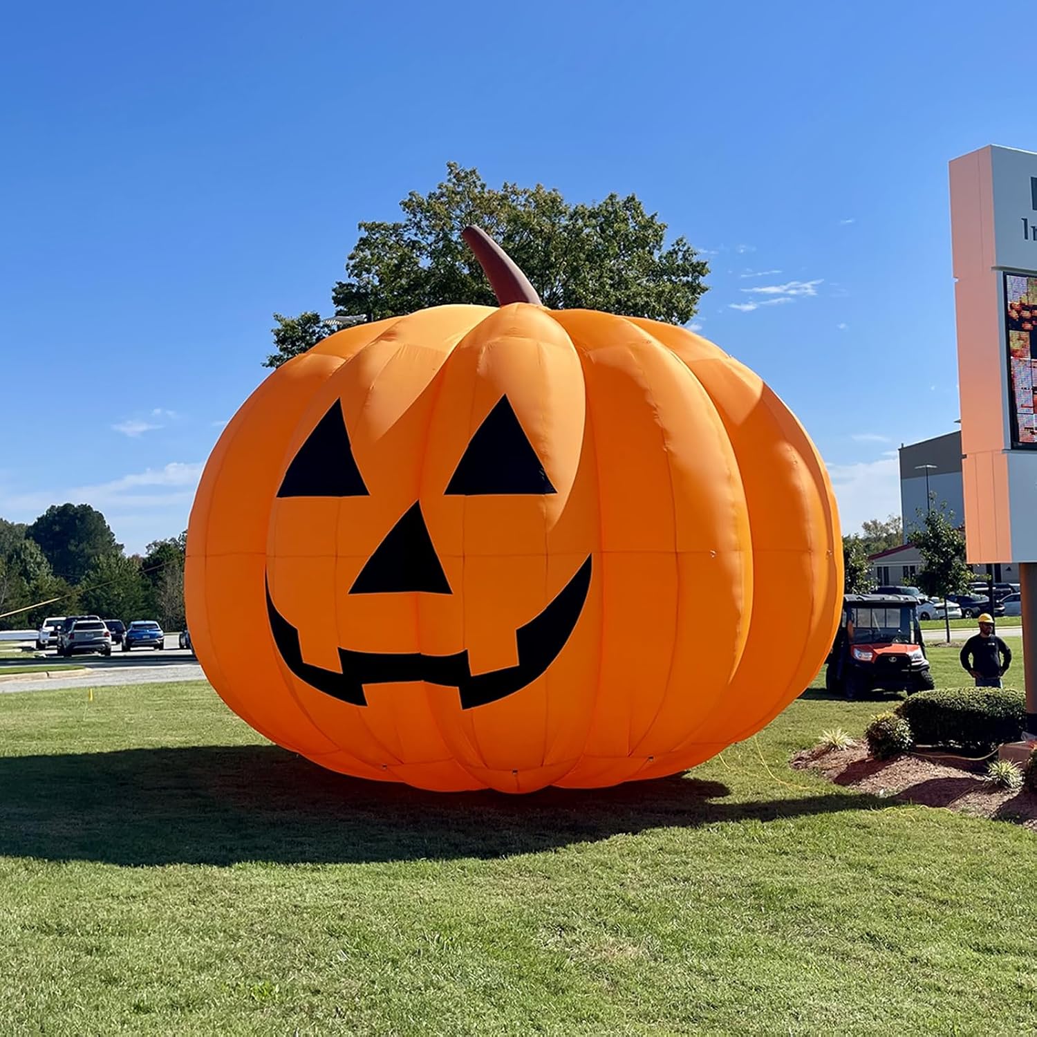Decoraciones Inflables Gigante - Halloween Pumpkin Decor Led reseña y precio