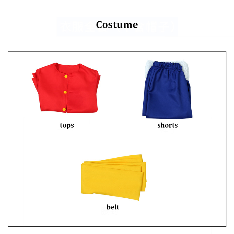 Luffy Cosplay disfraz sombrero - Halloween Costume Kids reseña y precio