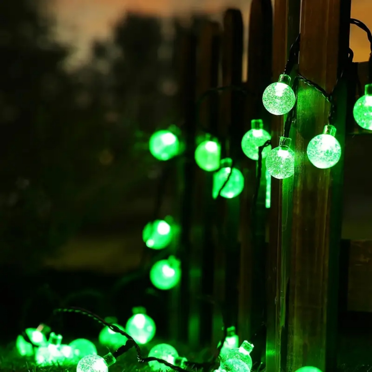 Guirnalda de luces alimentadas - Halloween Led String Lights Orange reseña y precio