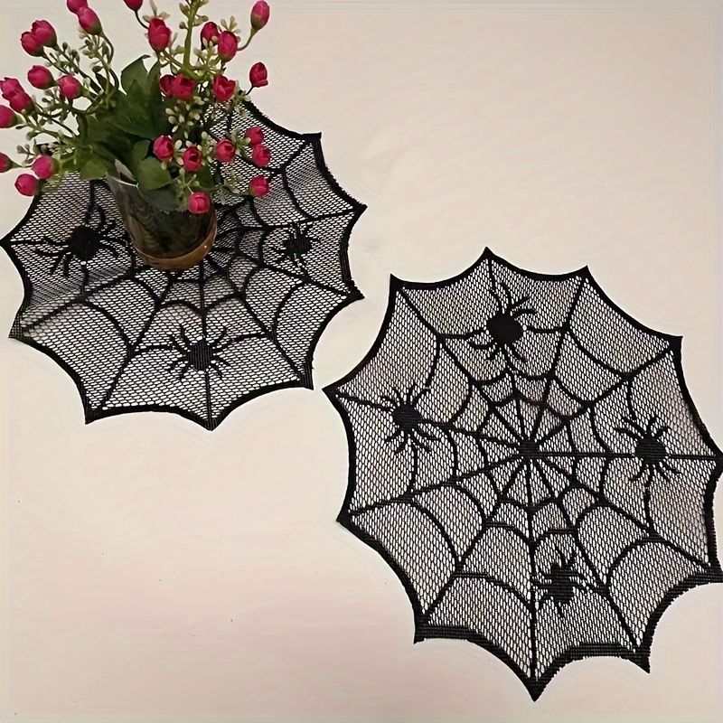 VIKAMA Manta de Mesa Aislante  - Spider Web Halloween Decoration reseña y precio