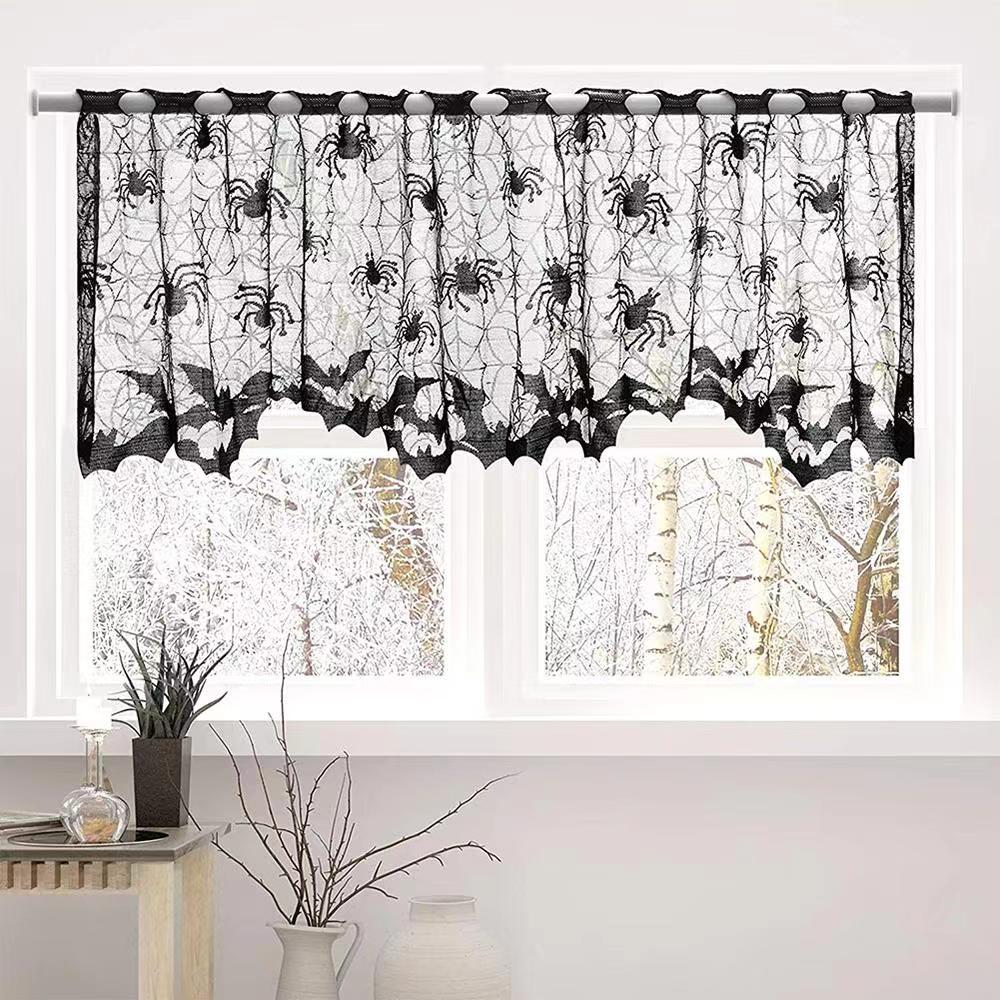 Decoración de Halloween con en - Spider Web Halloween Decoration reseña y precio