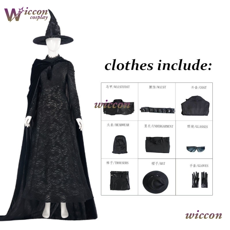 YesoK película Wicked Elphaba  - Halloween Costume Kids reseña y precio