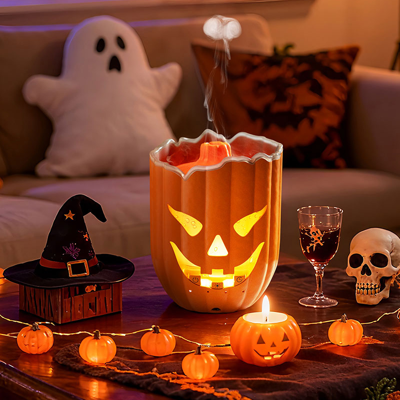 Humidificador de Aire con Form - Halloween Pumpkin Decor Led reseña y precio