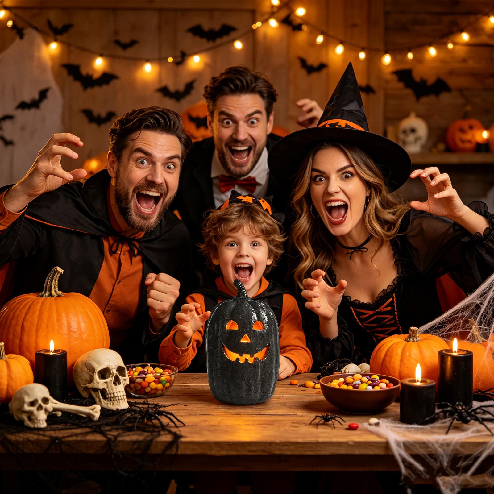 Decoración de calabaza de Hall - Pumpkin Lantern Halloween reseña y precio